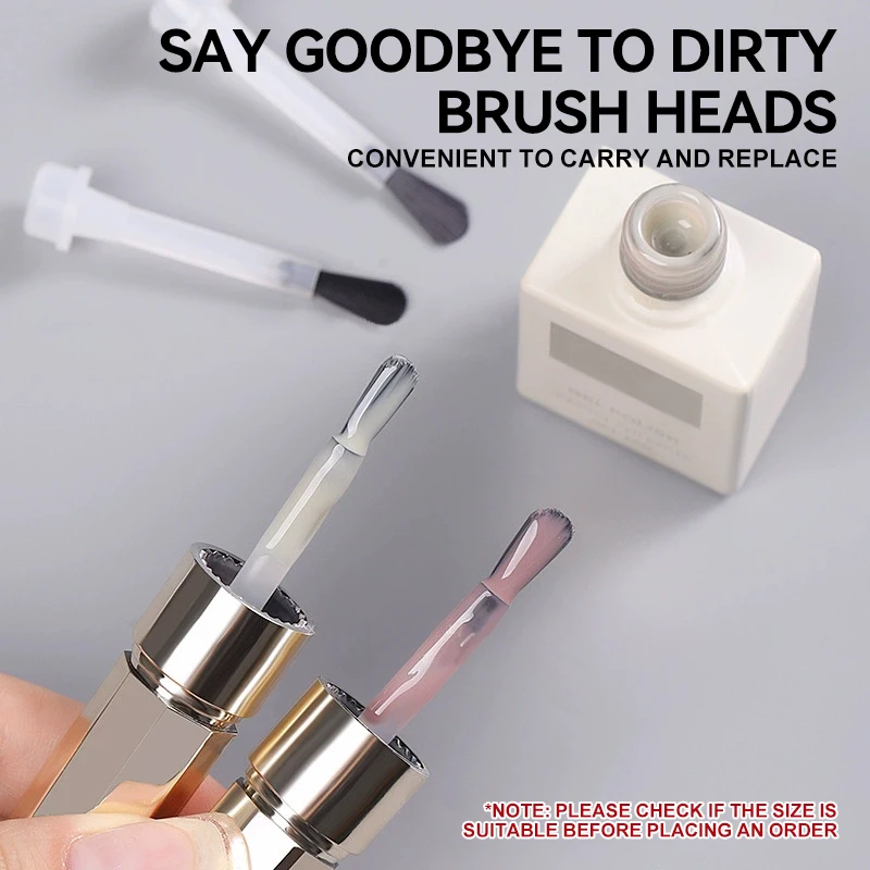 

Nails Polish Brush Disposable Replacement Nail Polish Bottle Nail Art Brushes Liquid Manicure Applicators Brush Tools