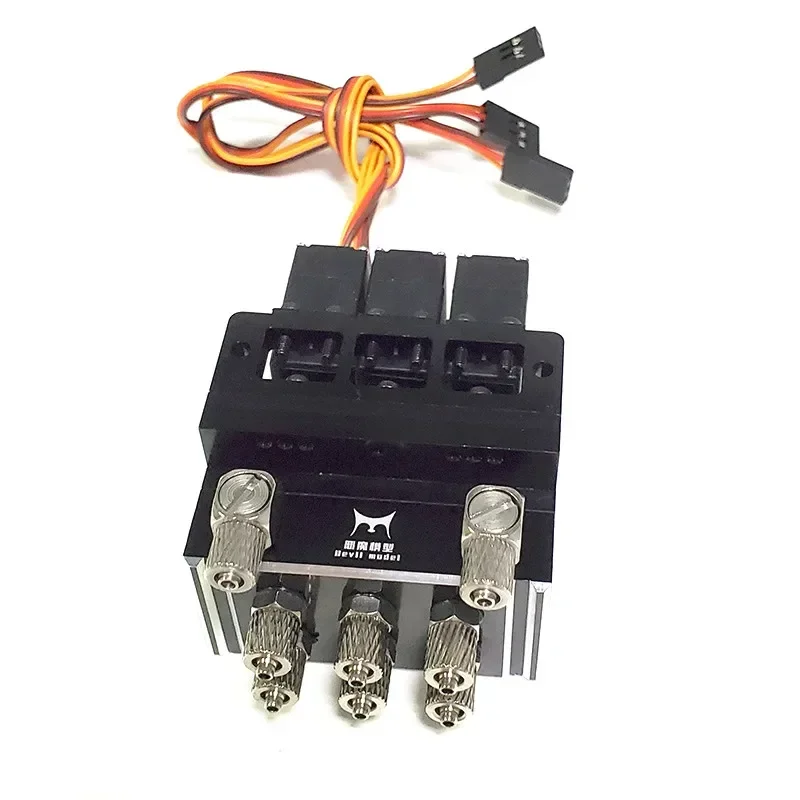 

for RC Model 3-way Hydraulic Directional Valve Model Excavator Hydraulic Valve Forklift Hydraulic Steering Valve Model