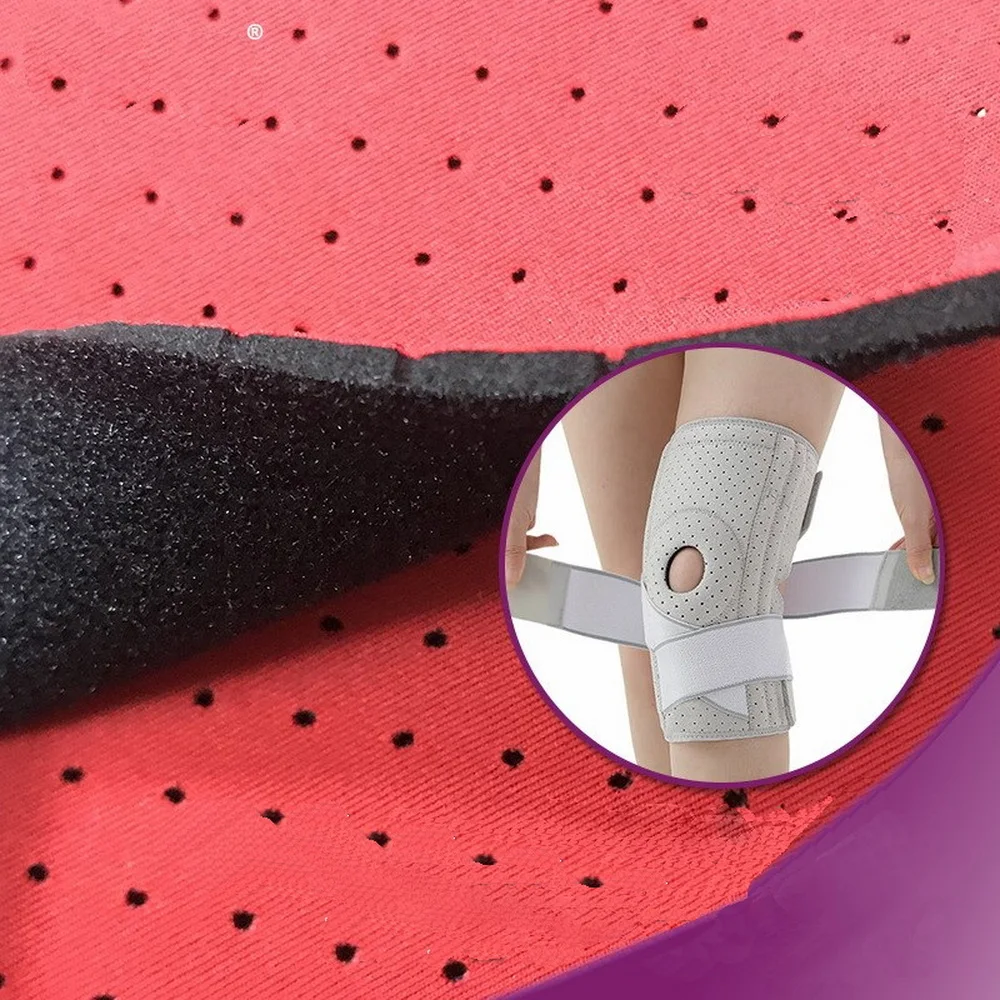 New 3mm Neoprene Material OK Cloth Perforated Cloth Composite SBR Neoprene OK Cloth Sewing for Running, Arthritis Tennis,
