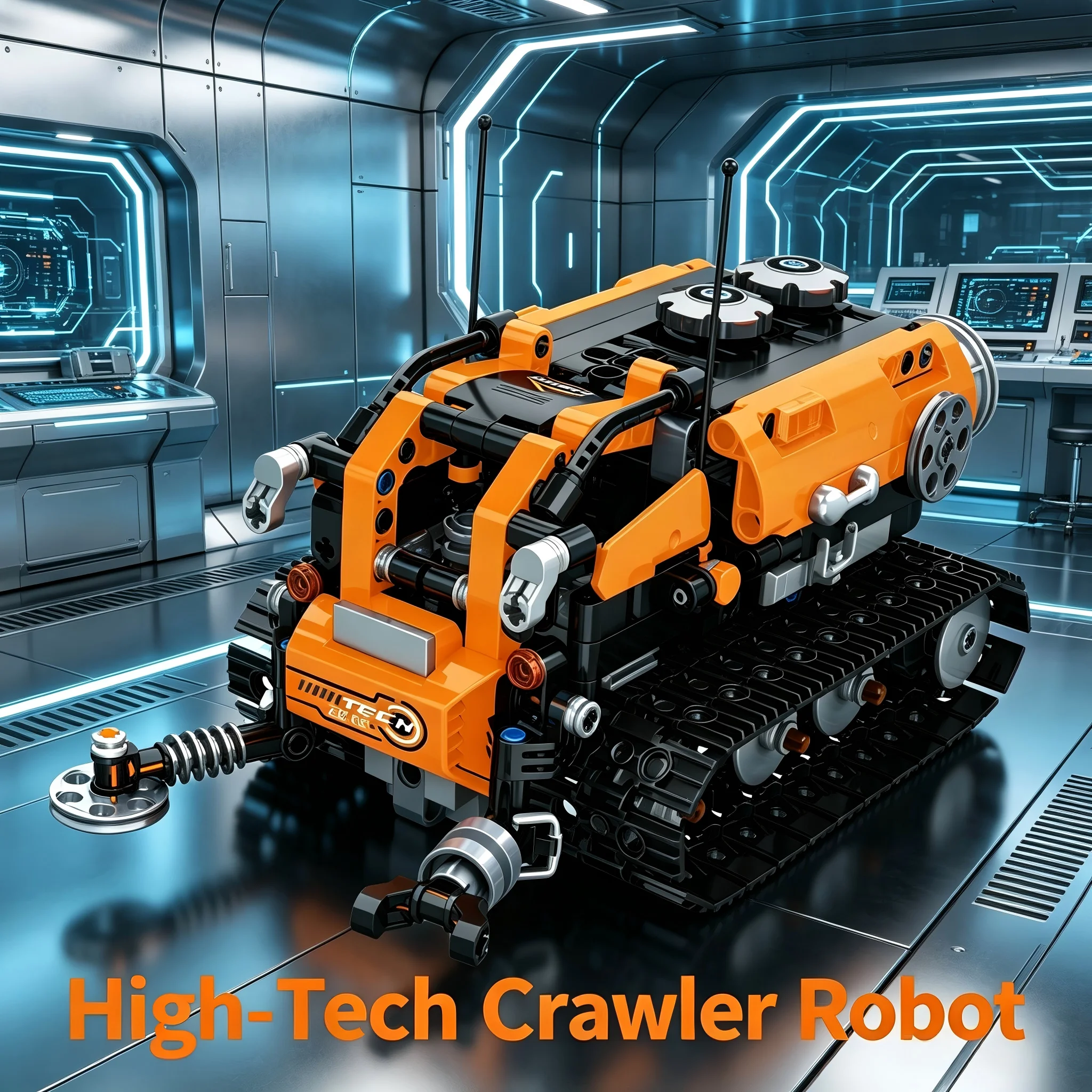 643Pcs 4-in-1 Robot Deformation Racing Car Building Blocks Set Remote Control Tank Bricks Educational Machine Gun Vehicle Toy Gi