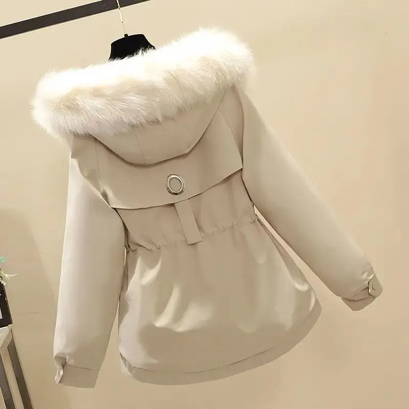 

Jacket Women Thick Warm Hooded Parka Mujer Female Cotton Padded Coat Casual Slim Jacket Parkas Ladies Snow Outerwear Parka G278