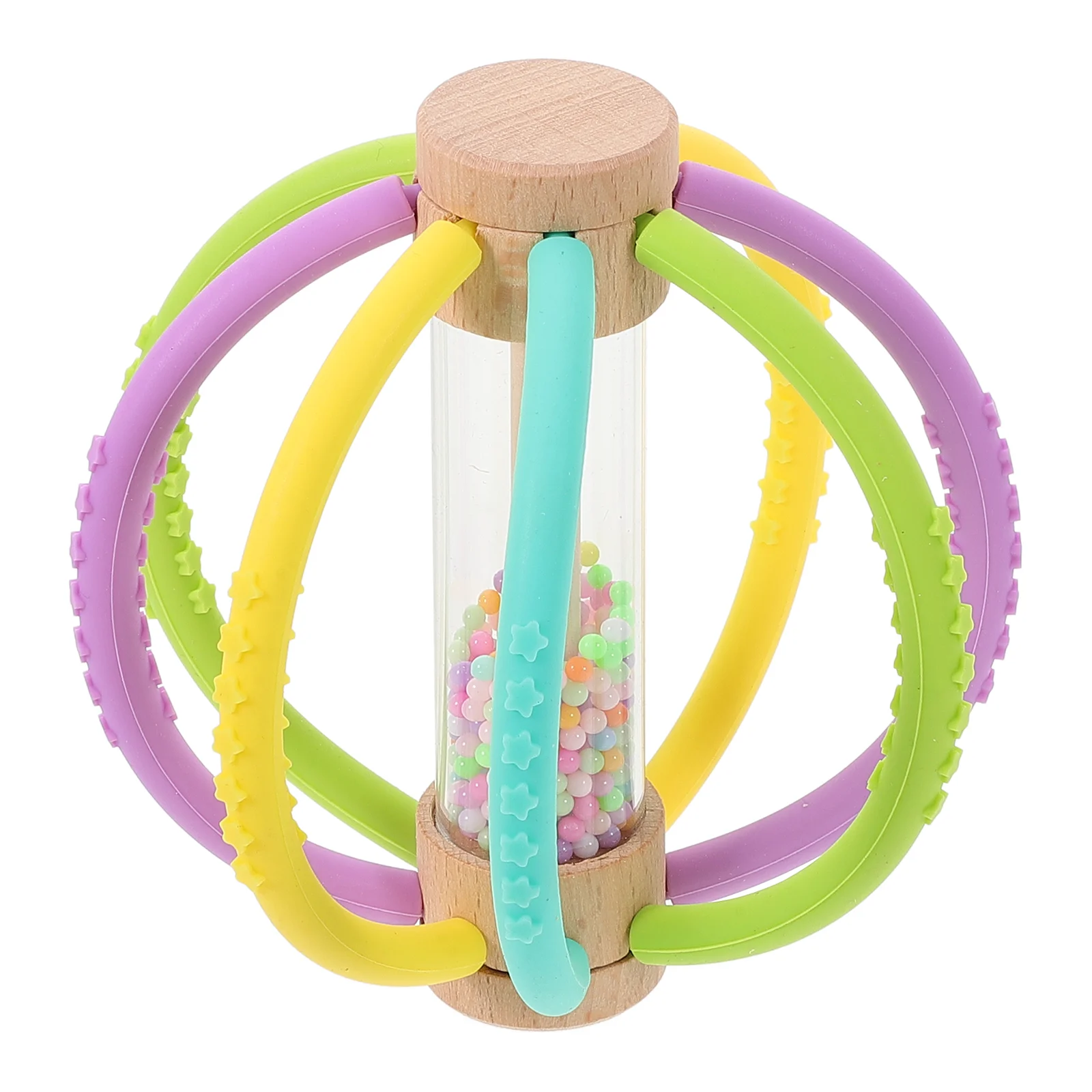 

Infant and Toddler Ball Toys Chew Baby Teether Shape Teethers Funny Silicone Sensory Teething Convenient