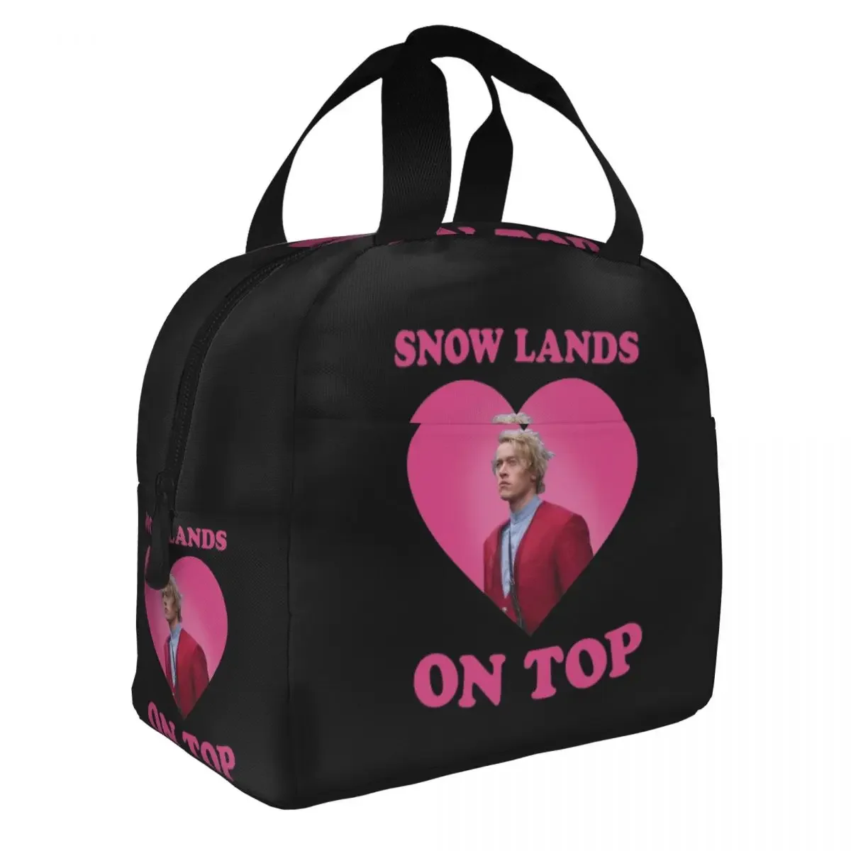 Coriolanus Snow Tom Blyth Insulated Lunch Bag Large Reusable Cooler Bag Tote Lunch Box Office Travel Food Storage Bags