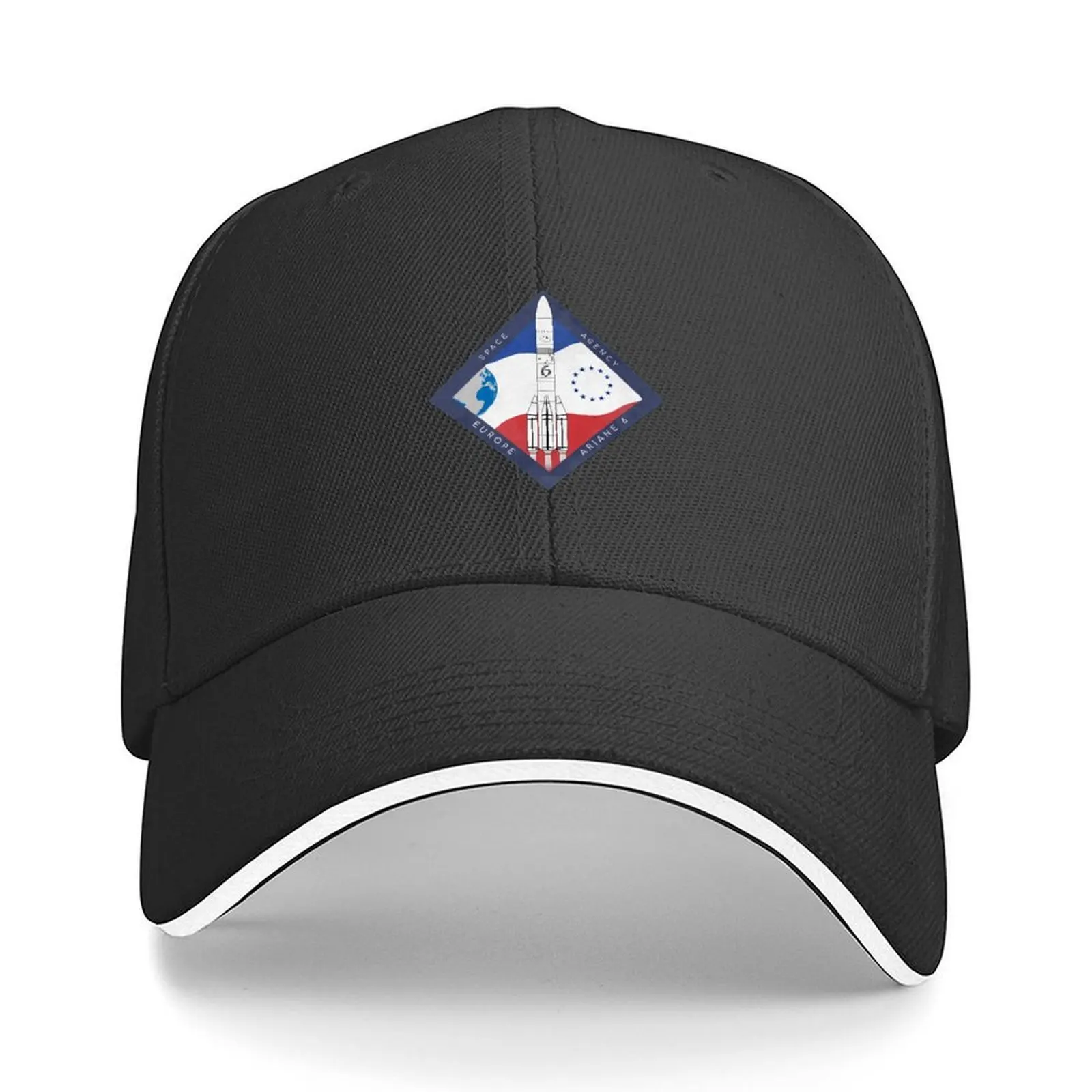 

Ariane 6 Badge Baseball Cap fashionable Big Size Hat Cosplay Kids Hat Women's Hats For The Sun Men's