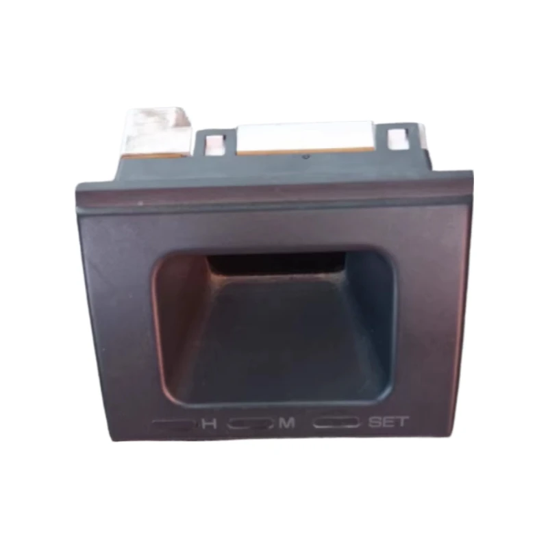 

Для Mitsubishi Pajero электронные часы с желтым шрифтом, автомобильная внутренняя панель, электронные часы, детали для демонтажа