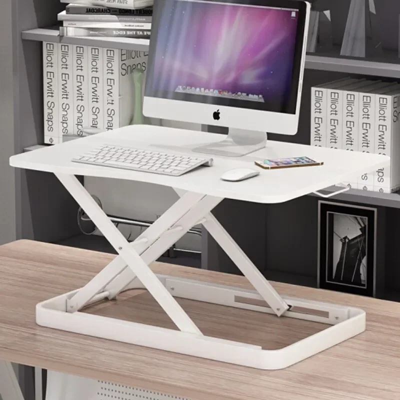 

Pneumatic style Lifting desk computer desk foldable bed simple laptop desk lazy study