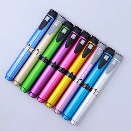 Reusable Injection Pen with 10Pcs 3Ml Cartridges Set Portable Insulin Injection Pens Adjustable Dose Dial Injection Pens
