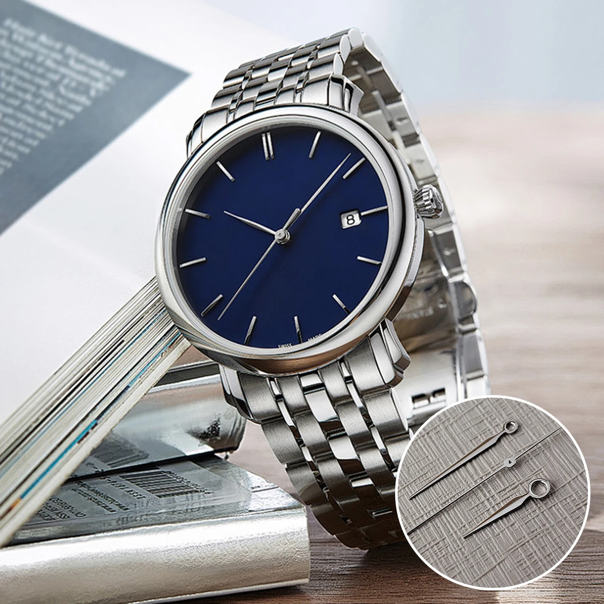 NH35 Hands New Watch Accessories Gold Silver Rose Gold No Luminous Hands Suitable For NH35 NH36 4R 7S Movement ﻿