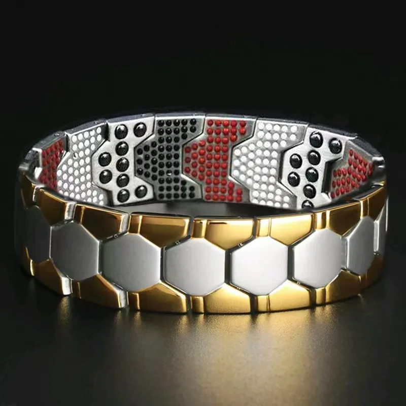 Cross border hot selling men's bracelet, suitable for daily wear, atmospheric and fashionable bracelet accessories