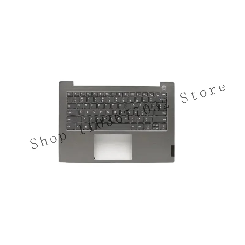 WYORESY for Lenovo ThinkBook 14-IML14-IIL Keyboard Palmrest Top Cover US Grey 5CB0W44411