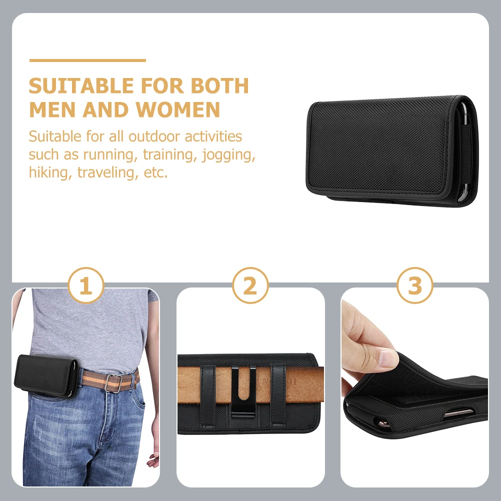 

Phone Waist Bag Oxford Cloth Waterproof Pouch Casual Running Fitness Travel Hiking Bags Storage Cell Phones Coins Keys Cards
