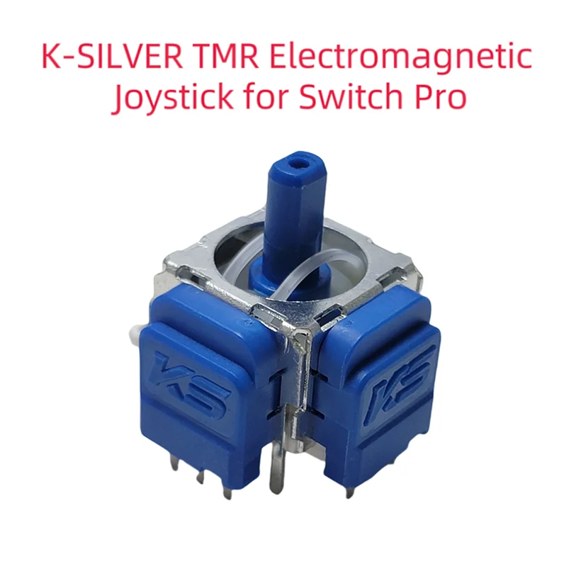 2PCS K-SILVER TMR Electromagnetic Joystick for Switch PRO Hall Joysticks Controller TMR Sticks Analog Tunnel Magnetic Resistance