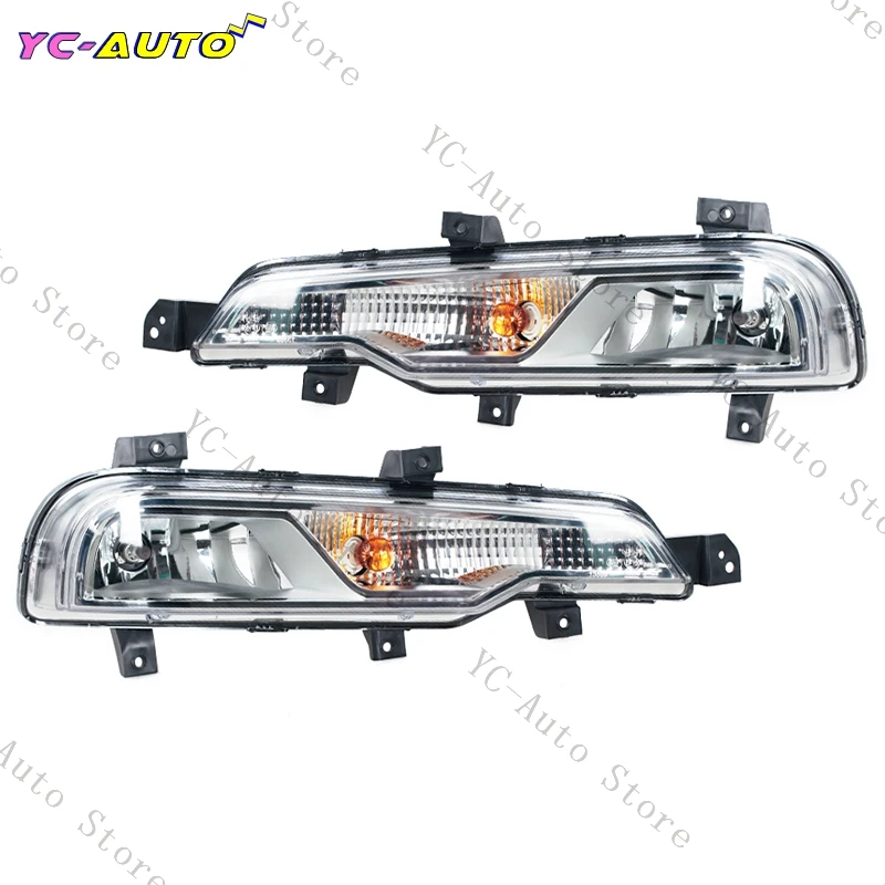 8320108C00 Front Bumper Fog Light Daytime Running Light DRL Fog Lamp Car Accessories For Ssangyong Rexton W 2013-2017