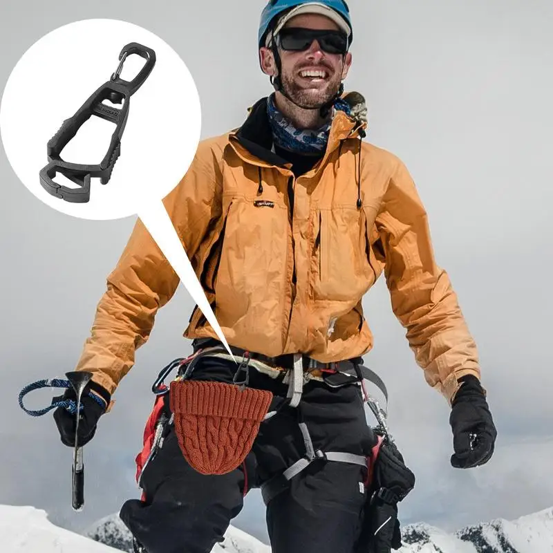 Safety Gloves Clip Hanger Gloves Holder Plastic Work Clamp Work Guard Multifunctional Tool Gloves Keepers With Rotatable Buckle