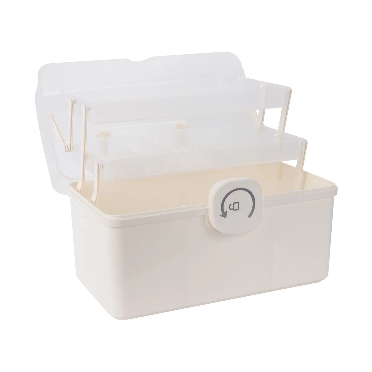 

Handheld Portable Medicine Box Shockproof Organizer Multi-Functional First-Aid Case for Home Outdoor Use Medicine Box