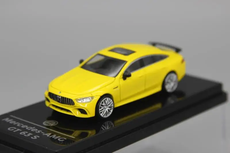 Para64 1:64 Mercedes-Amg Gt 63 S Zilver Gelimiteerde Collectie Spuitgieten Legering Automodellen