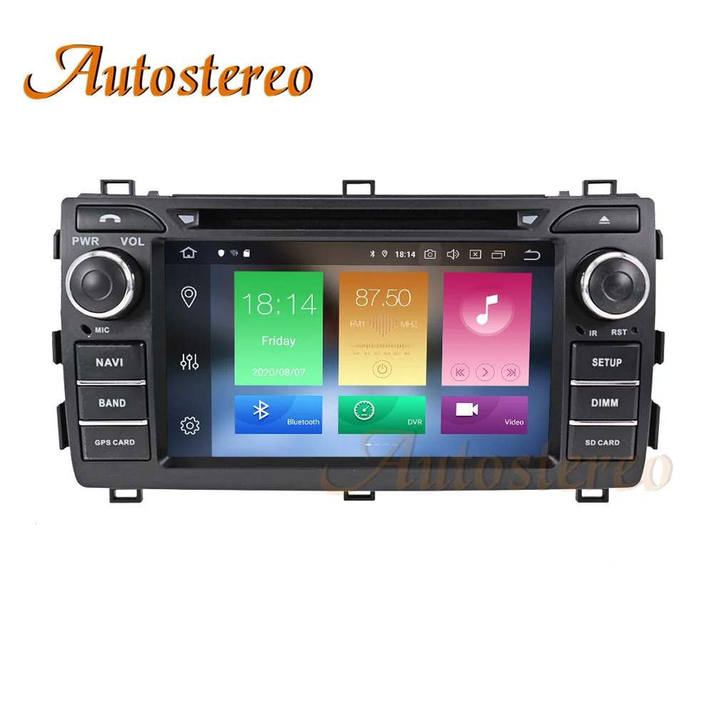 Android 12 Wireless Carplay For Toyota Auris 2013-2015 Auto Stereo Multimedia Player Car GPS Navigation Radio Recorder Head Unit