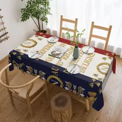 Rectangular Napoleonic French 85th Regimental Flag Table Cloth Oilproof Tablecloth Outdoor 40