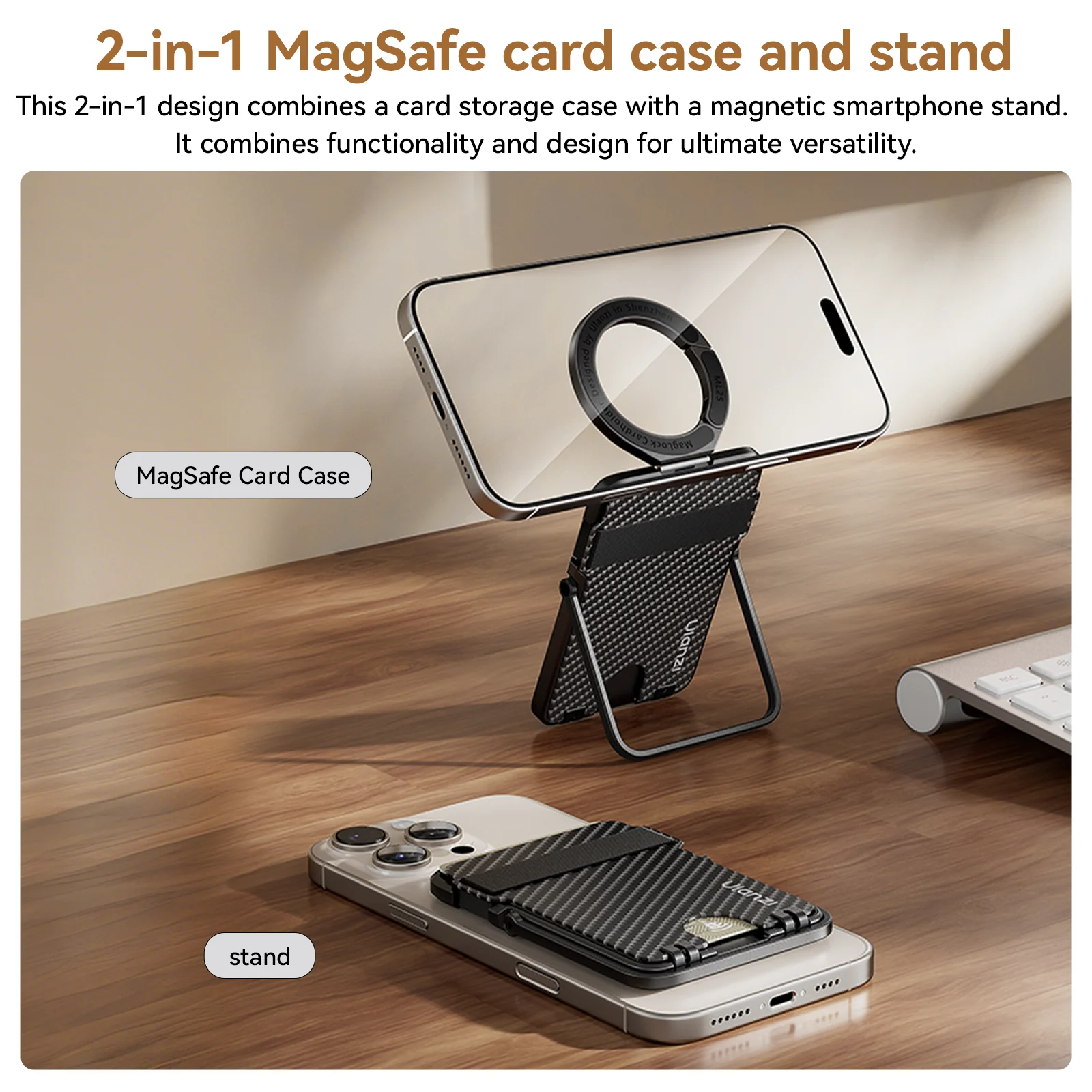Ulanzi ML25 MagLock Cardholder Multi-functional  Durable Memory Card Hard Box Wallet