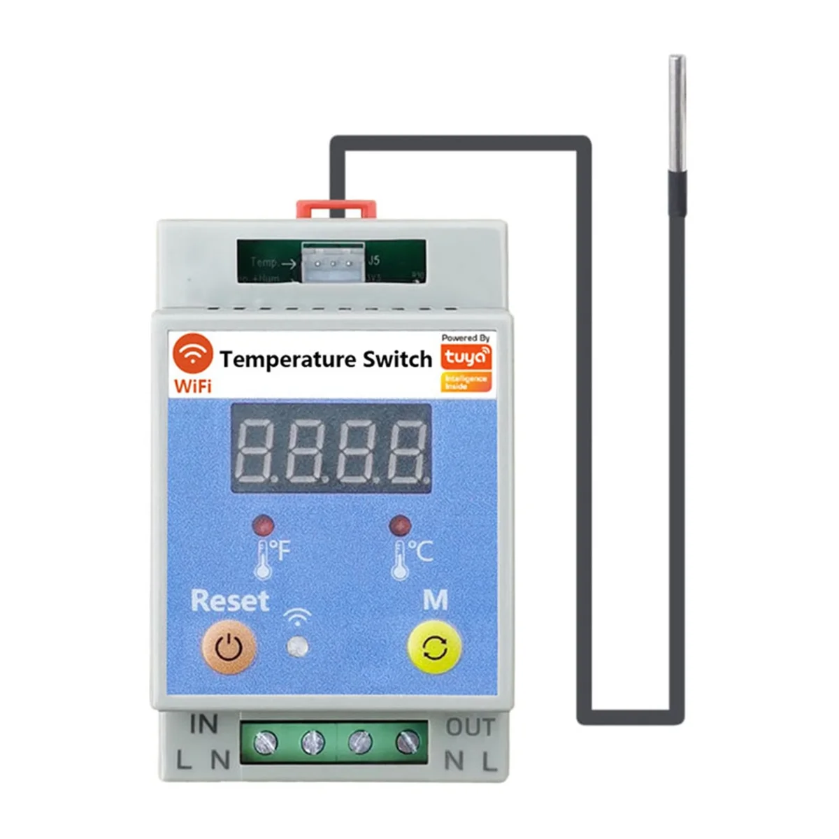 

B50C Tuya Wi-Fi переключатель температуры таймер контроль температуры управление через приложение для аквариумов мониторинг температуры воды 16A