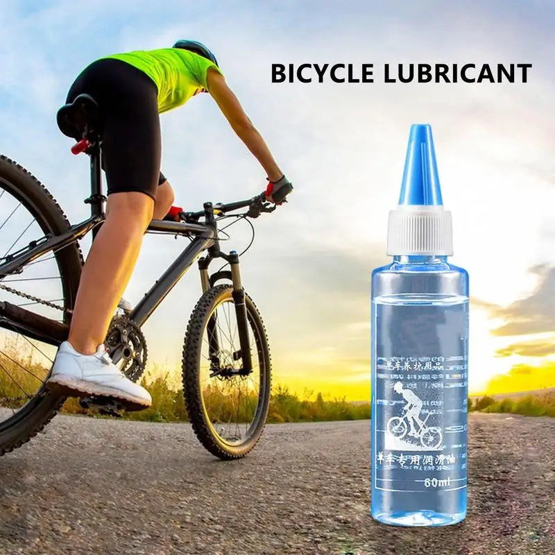 60ml Bicycle Special Lubricant For Mountain Bikes Bike Chain Lube Bicycle Fork Chain Oil Clean Smooth Silent Drivetrains