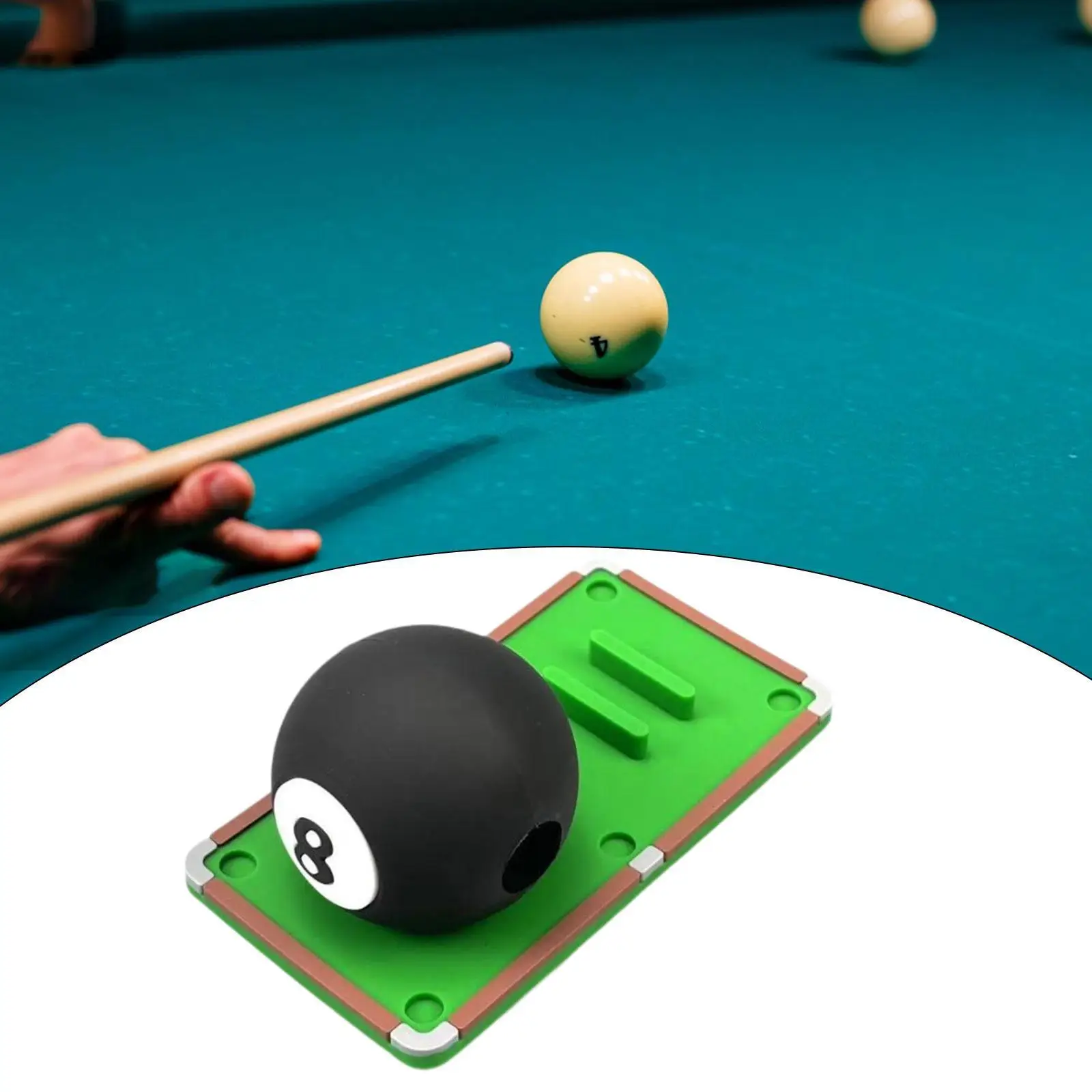 Billiard Stroke Trainer Billiards Training Tool Billiards Cue Accessories Aiming Helper for Beginner Pool Cue Stroke Trainer