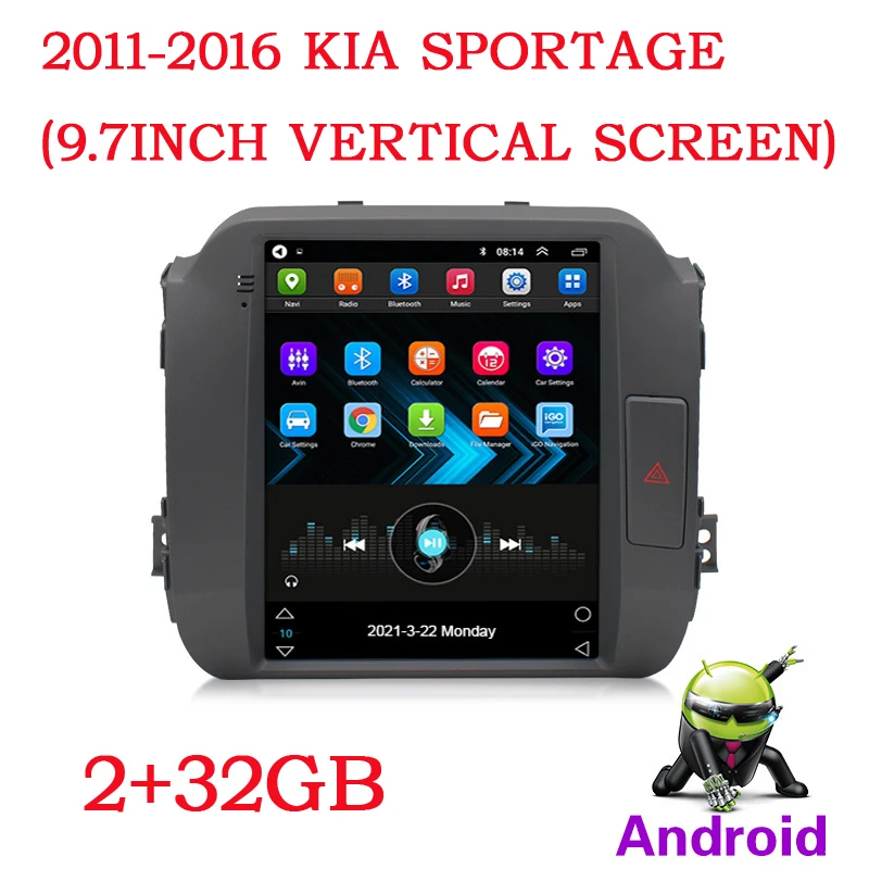 For Kia Sportage 3  2008-2016 Android Car Radio Multimedia Video 2Din Navigation Carplay Head Unit Stereo Speakers Audio