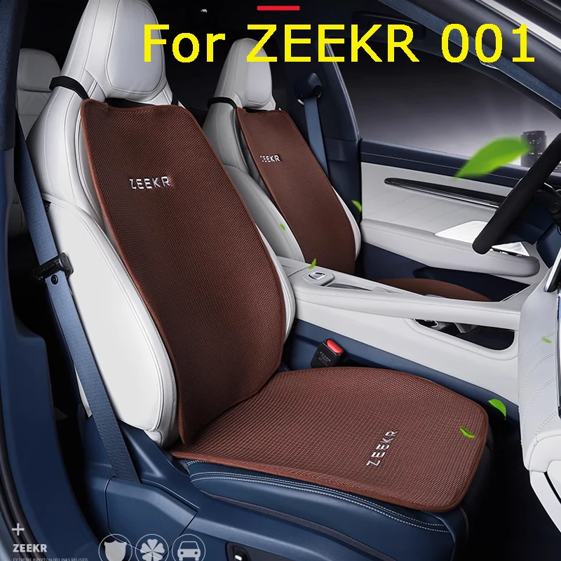 

For ZEEKR 001 2023 Car Styling Breathable Seat Covers Seat Cushion Back Cushion Pad Mat Auto Accessories