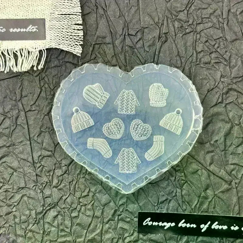 1 قطعة قبعة عيد الميلاد الجوارب البحر قذيفة نجم البحر زهرة الزنبق توليب ثلاثية الأبعاد الاكريليك مسمار قالب مسمار الفن زينة DIY بها بنفسك سيليكون مسمار الفن #4