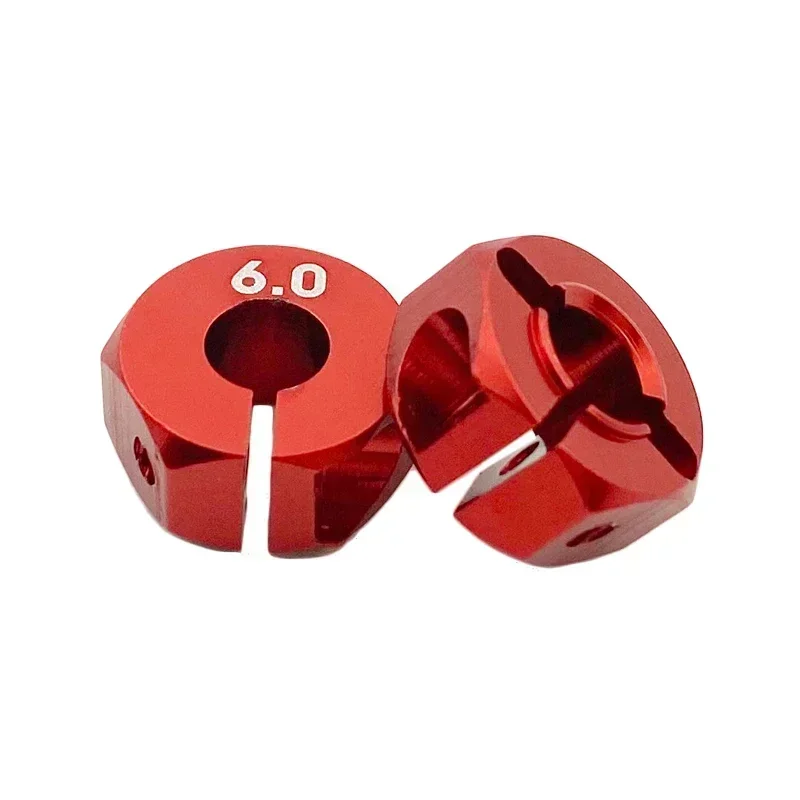 4個入り アルミ製 5/6/7mm ホイールヘックス 12mm ドライブハブ ピンとネジ付き RCカー クローラー トラック HSP HPI タミヤ Trxs Slash用