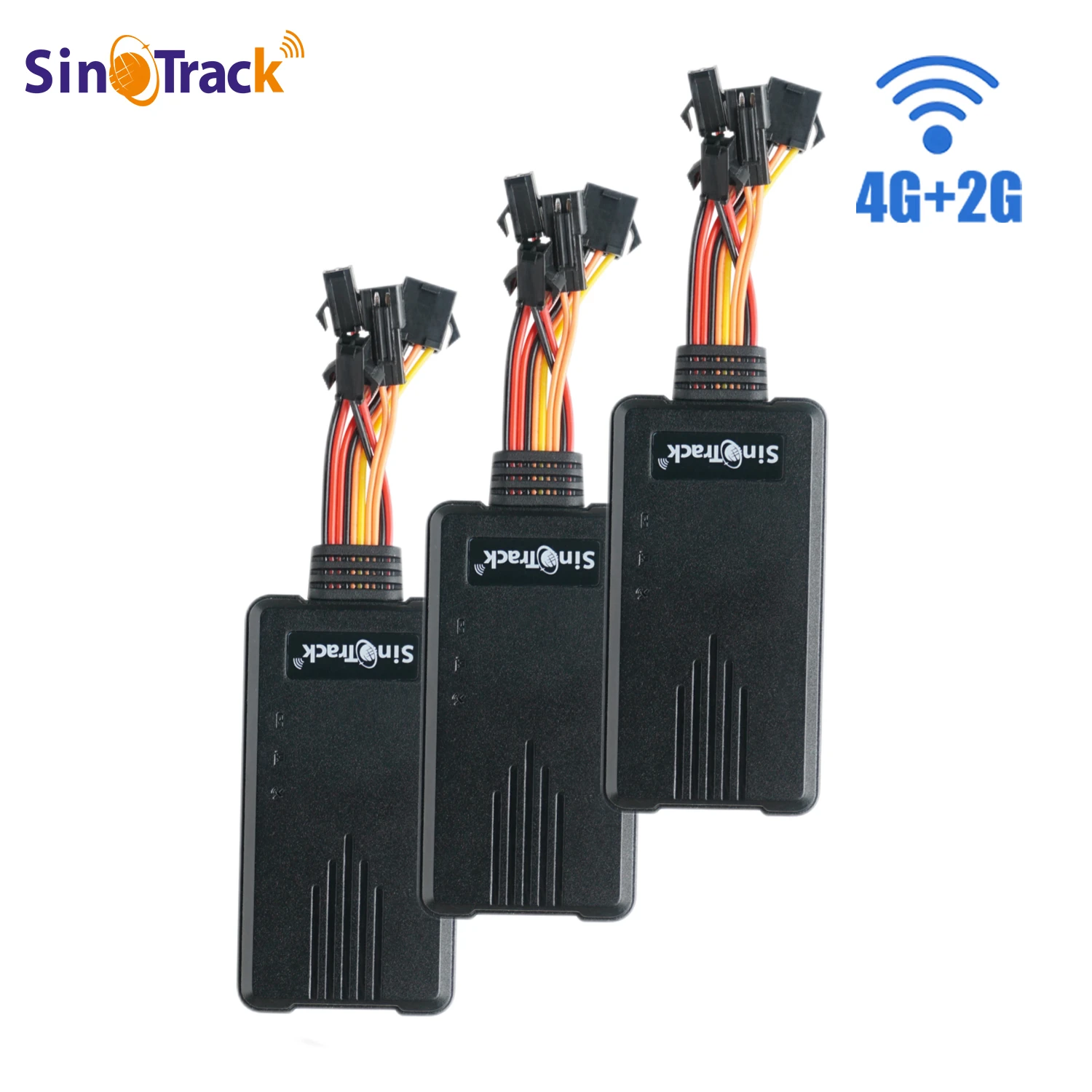 SinoTrack 4G GPS Tracker 3pcs ST-906L for Car Motorcycle Vehicle Tracking Device with Cut Off Oil Power Free APP