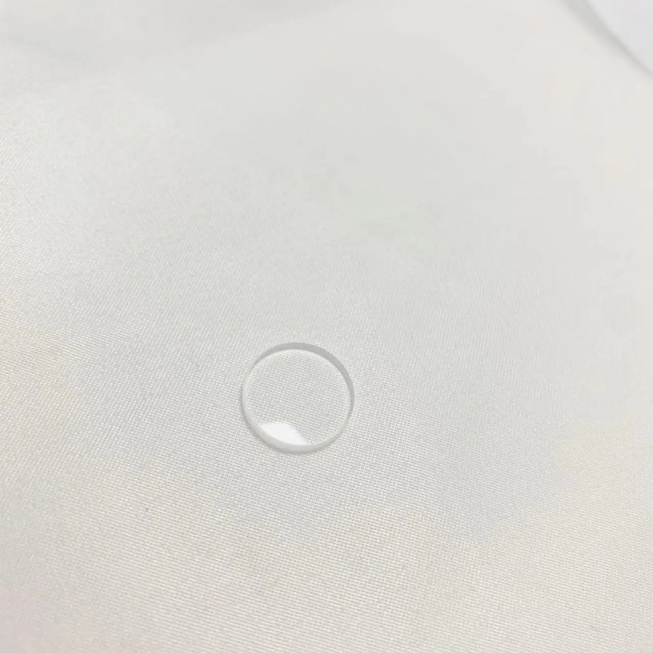 Disco de vidrio de cuarzo de sílice fundido, diámetro de círculo de 100mm y 3mm de espesor, tamaño Total de 12,7 piezas