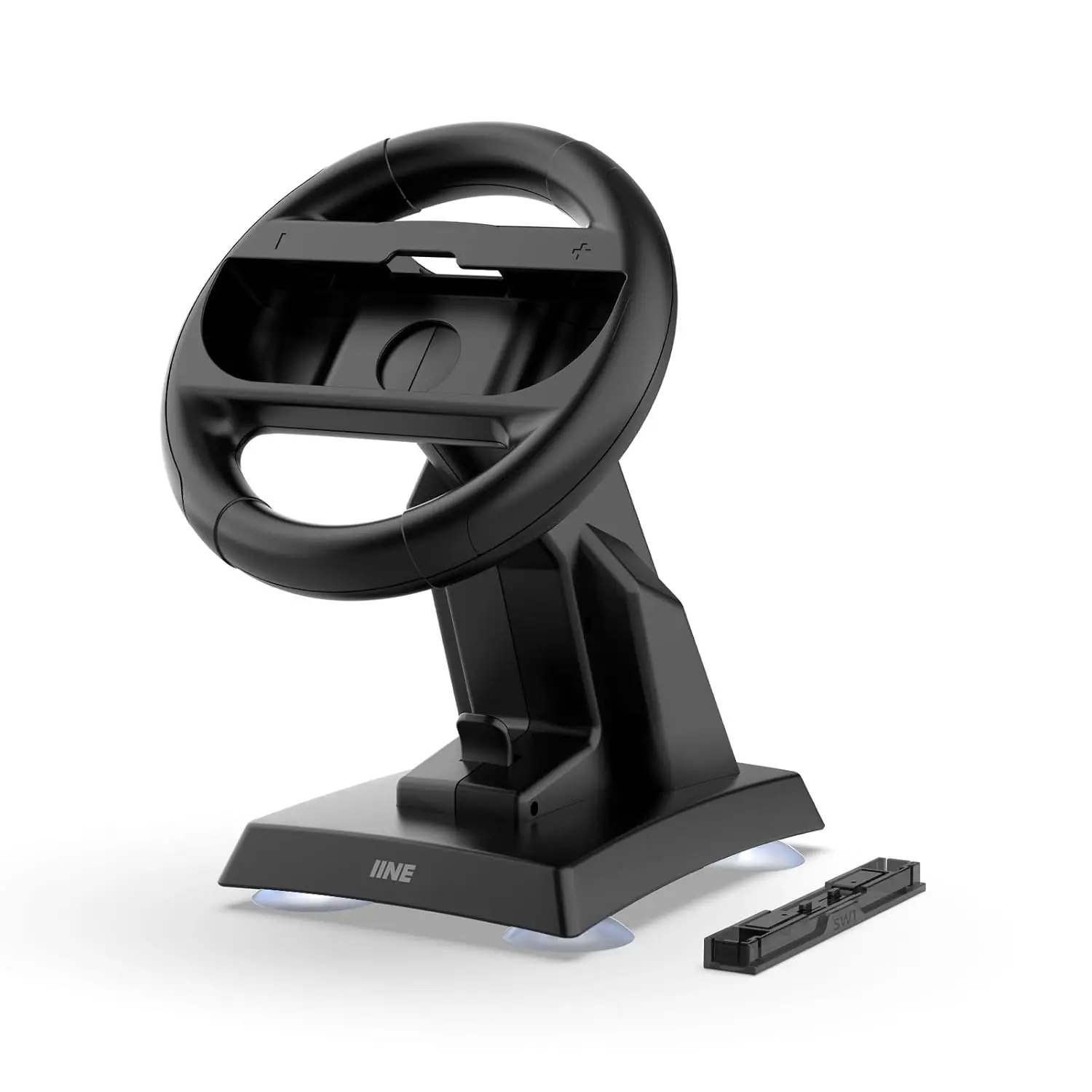 

Steering Wheel for Nintendo Switch/Switch 2, Racing Wheel with Adjustable Base, Suction Cup Design, Switch Accessories, L1043