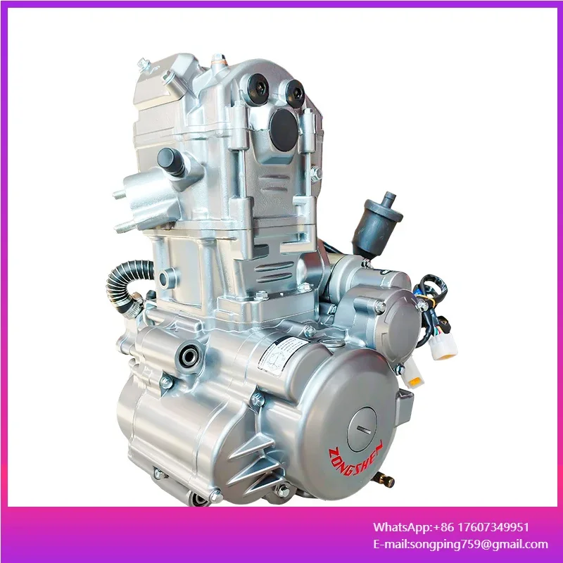 Factory Zongshen Brand 300CC 4 Stroke Engine Water Cooled CBS300 Engine DIRT PIT BIKE MOTOR