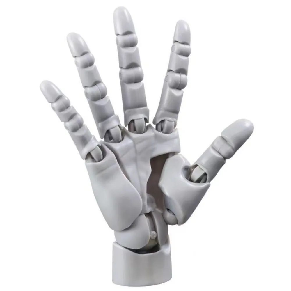 

Plastic Hand Joint Movable Model Biomimetic Right Hand Simulation Hand Action Figure Desktop Decoratoion Collectible