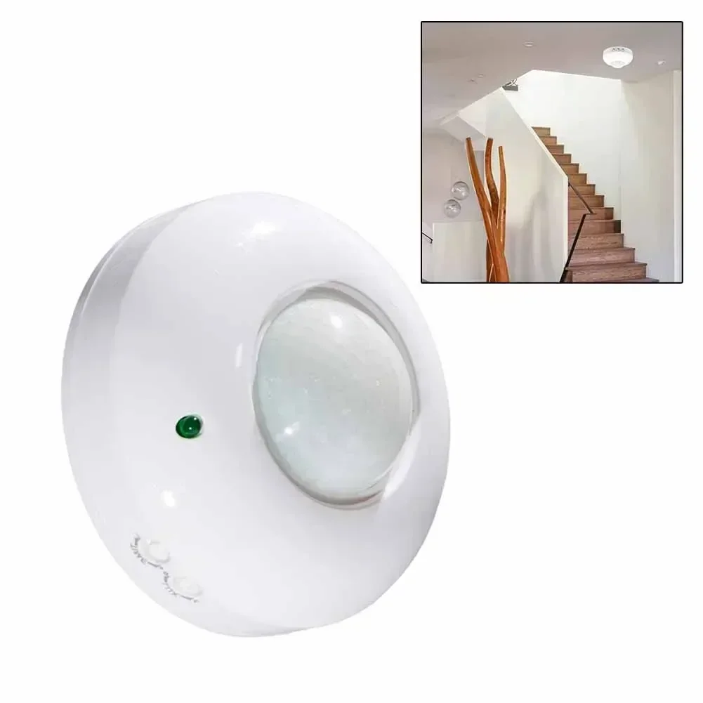 360° Mounted PIR Detector Light Ceiling Occupancy Motion Sensor Switch Delay Three-wire Induction Switch Corridor Light Sensor