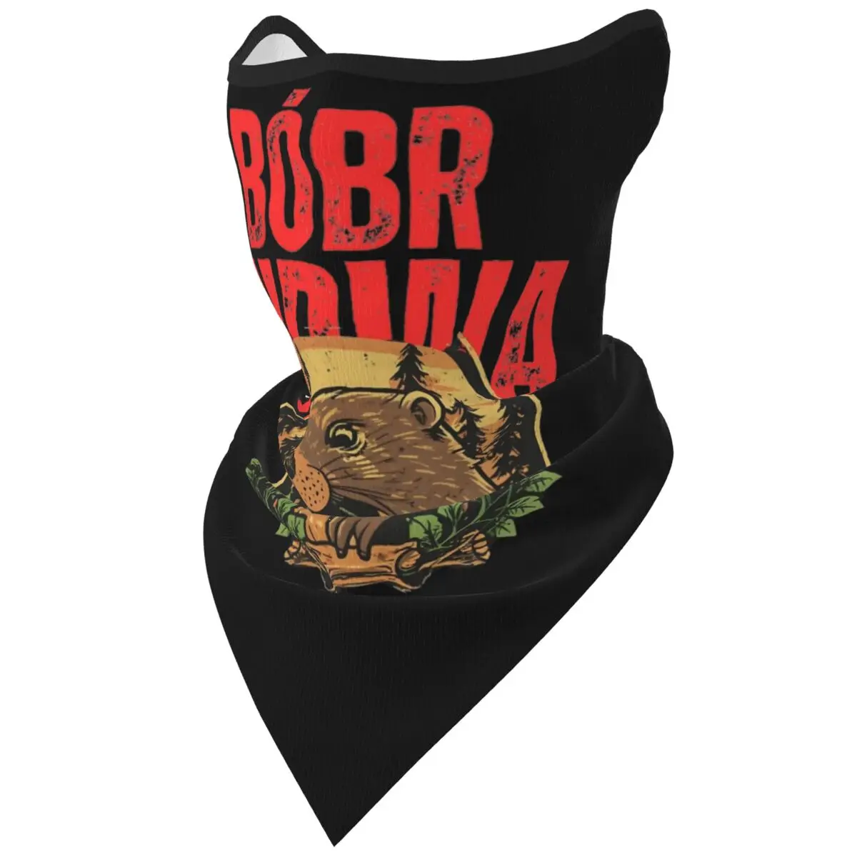 Bobr Kurwa Neck Gaiter Cooling Bandana for Outdoor Sports Sun Protection Bober Beaver Jakie Bydle Funny Face Scarf