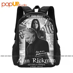 After All This Time Always Alan Rickman Severus Snape 1946 2016 Backpack Large Capacity Bookbag Large Capacity