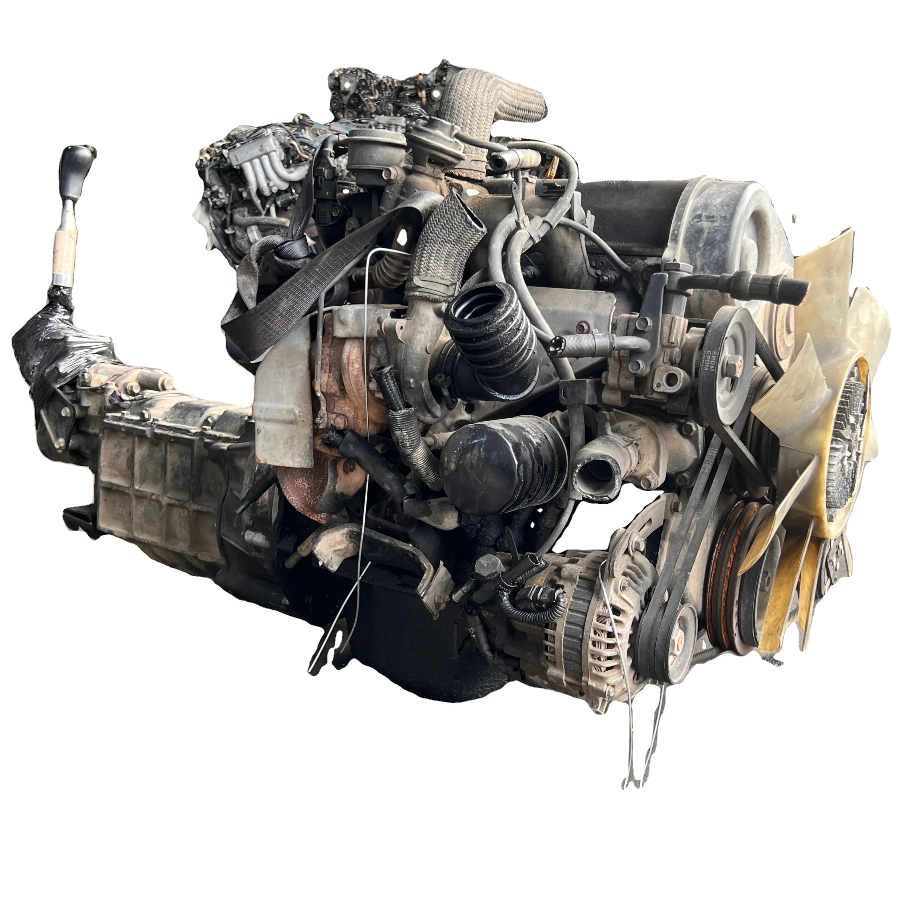 

HOT-Best Price V4 Used Diesel Engine 4D56 D4BH With Gearbox For Hyundai For Mitsubishi L200 PICKUP
