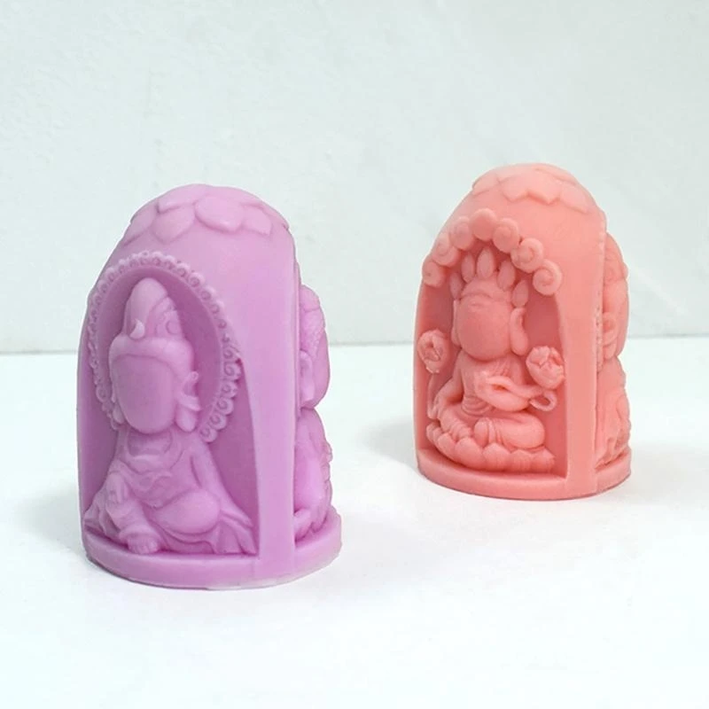 Delicate Silicone Mold for Realistic Buddhas Shaped Crafting