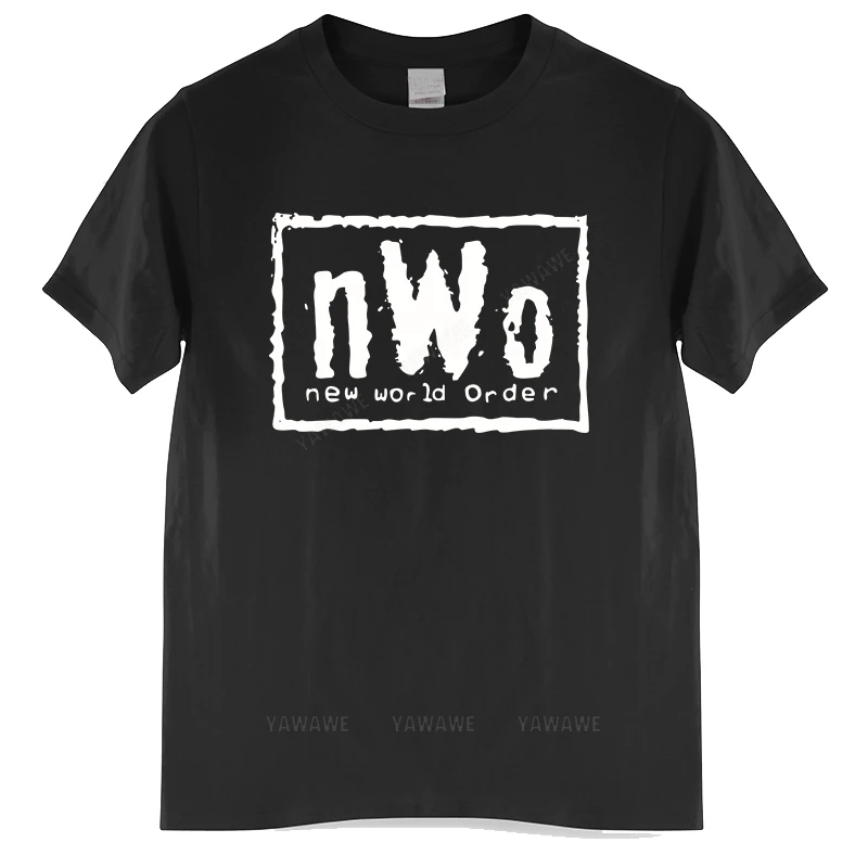 Футболка nWo, жилет для борьбы LWO Elite Wolfpac M- XXL, летняя Мужская модная футболка с коротким рукавом, удобная футболка