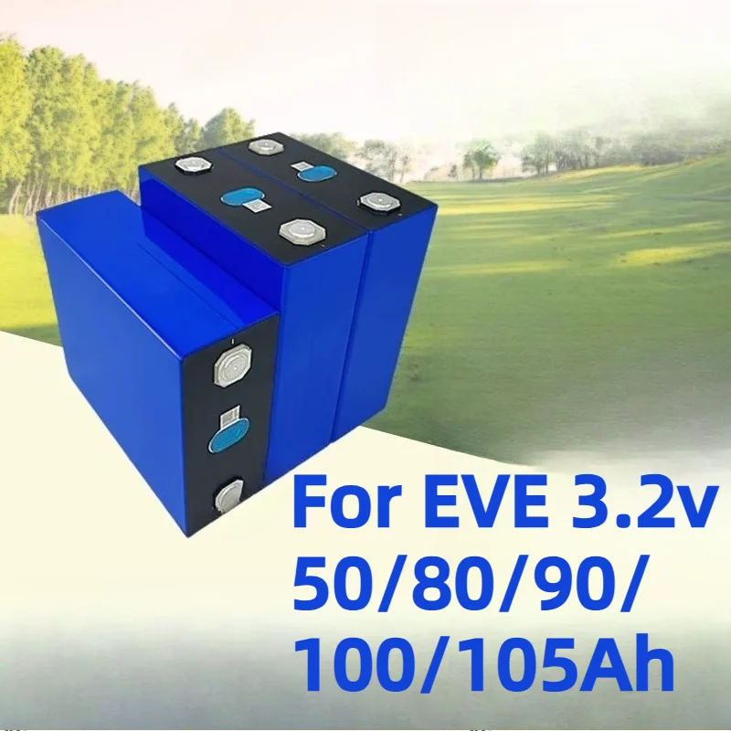 For EVE 3.2v 50/80/90/100/105Ah Lithium Iron Phosphate Battery Electric Vehicle Power Energy Storage Cell