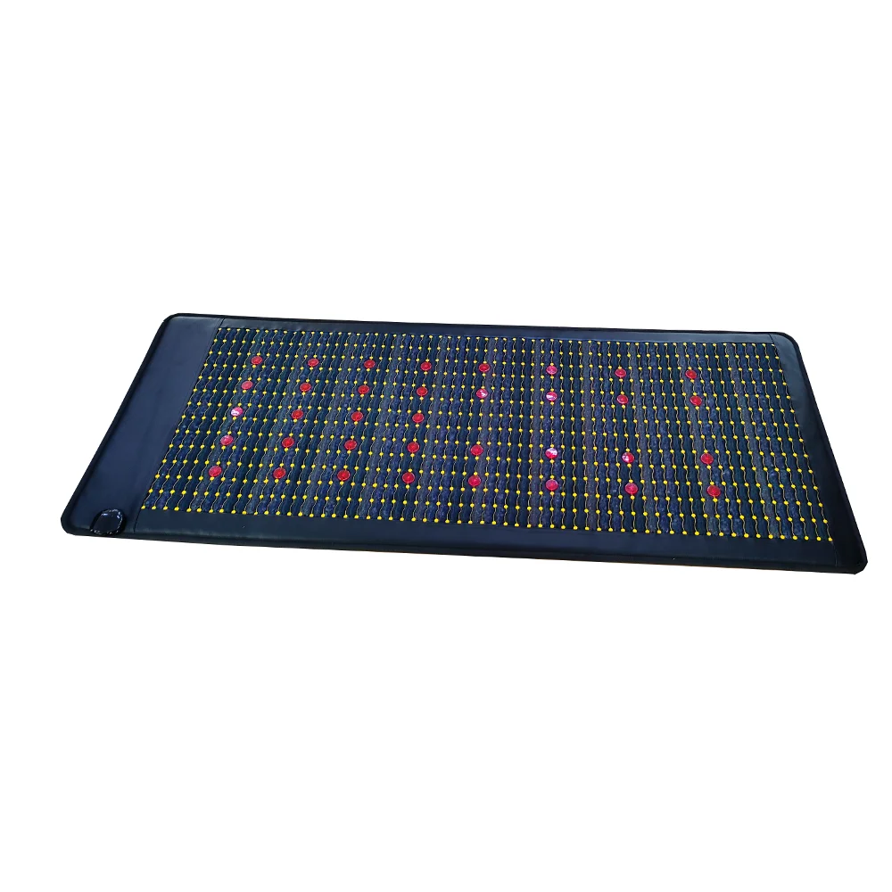 ALANDING YST-Tapis Chauffant Infrarouge Tourmaline Book ine Taille, Effet Sauna Clip, Thérapie FIR