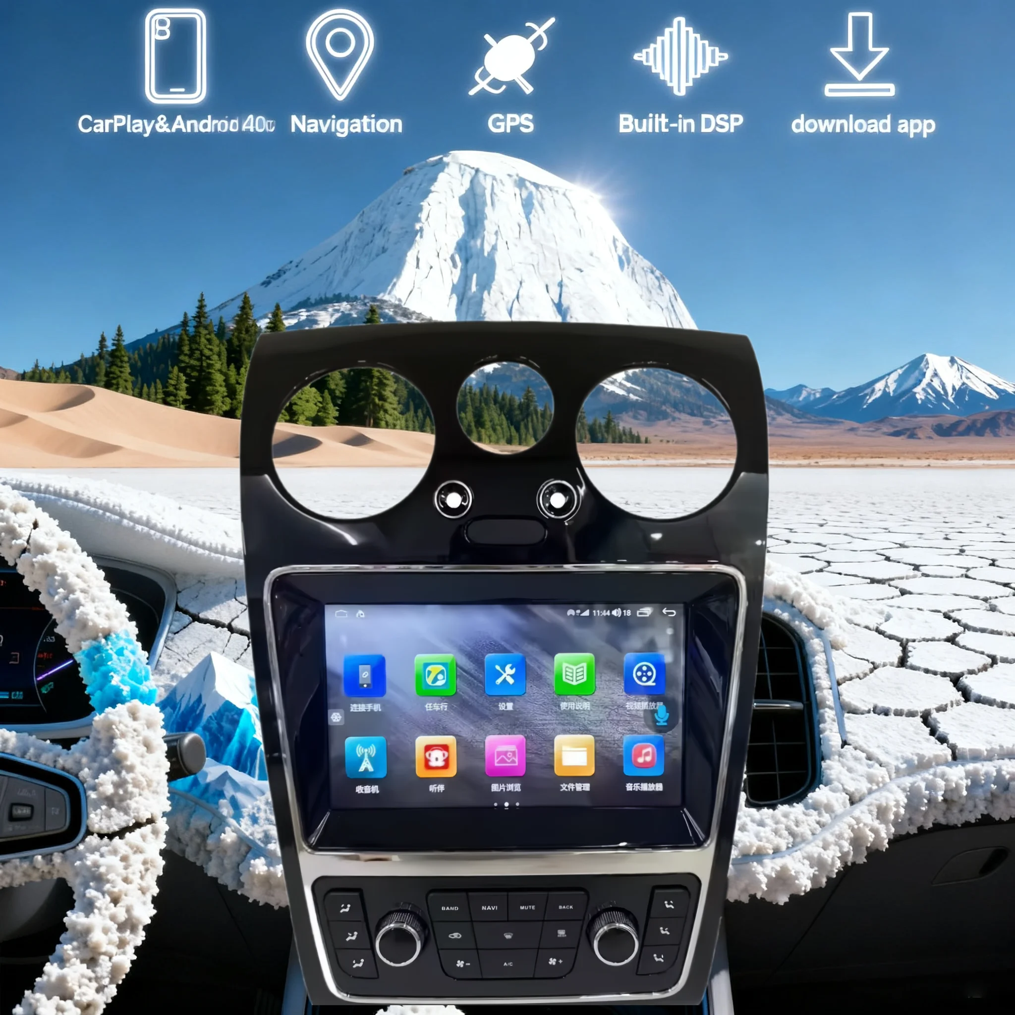 X 9' Android 14 Screen Carplay Head Unit For Bentley Continental GT Flying Spur 2005-2019 Car Radio GPS Multimedia Stereo Player