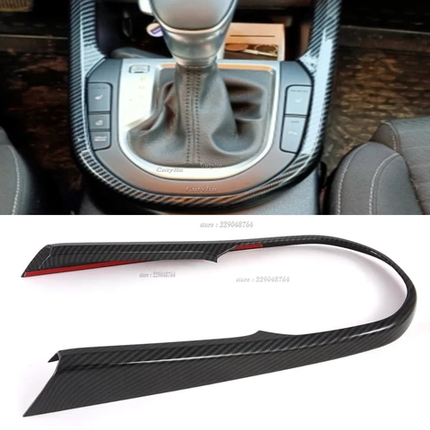 Аксессуары из углеродного волокна для Kia Cerato Forte K3 2019-2021 Кнопка подъема окна Ручка Чаша Шестерни Панель чашки для воды Рамка Крышка Накладка
