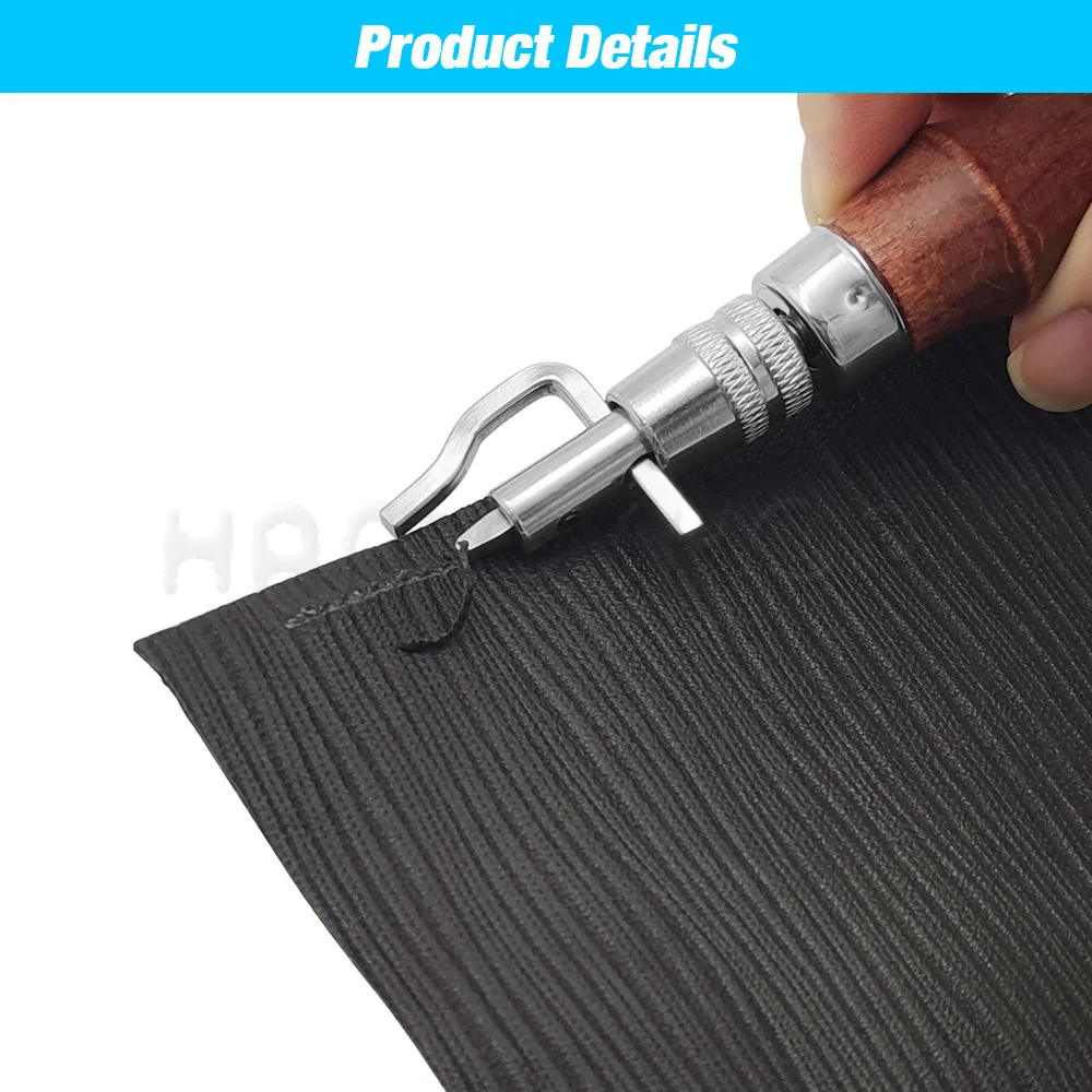 7 in 1 Professional Adjustable Stitching and Slotting Crease  Leather Craft DIY Handmade Multifunctional Trimmer Leather Tools