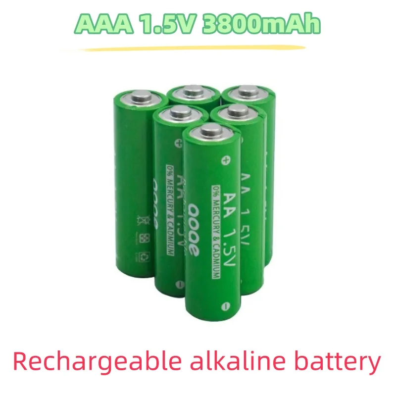 New 3800mah 1.5V AAA alkaline battery smoke alarm charging battery remote control toy charging battery