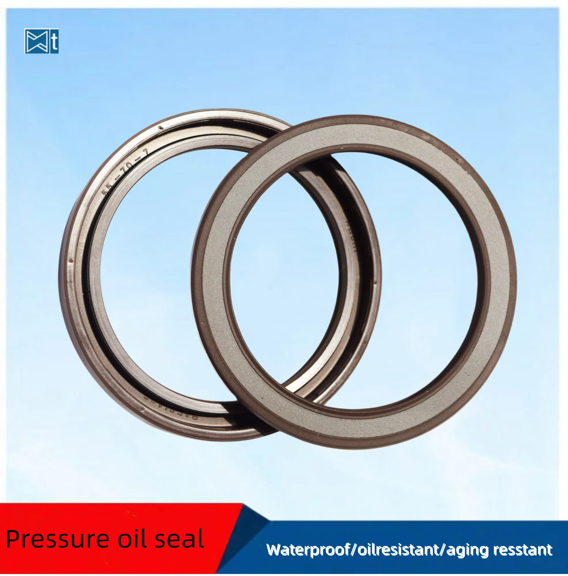 

Hydraulic pump motor oil seal 100*120*8mm/110*130*7mm pressure and corrosion resistance FKM BAFSL1SF mechanical seal