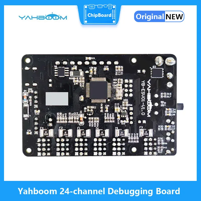 Imagem -02 - Yahboom Dual Pwm Servo Controle de Depuração Board Faça Você Mesmo Robótica Inteligente Braço Robô Pwm Serial Port Comunicação 24 Canais