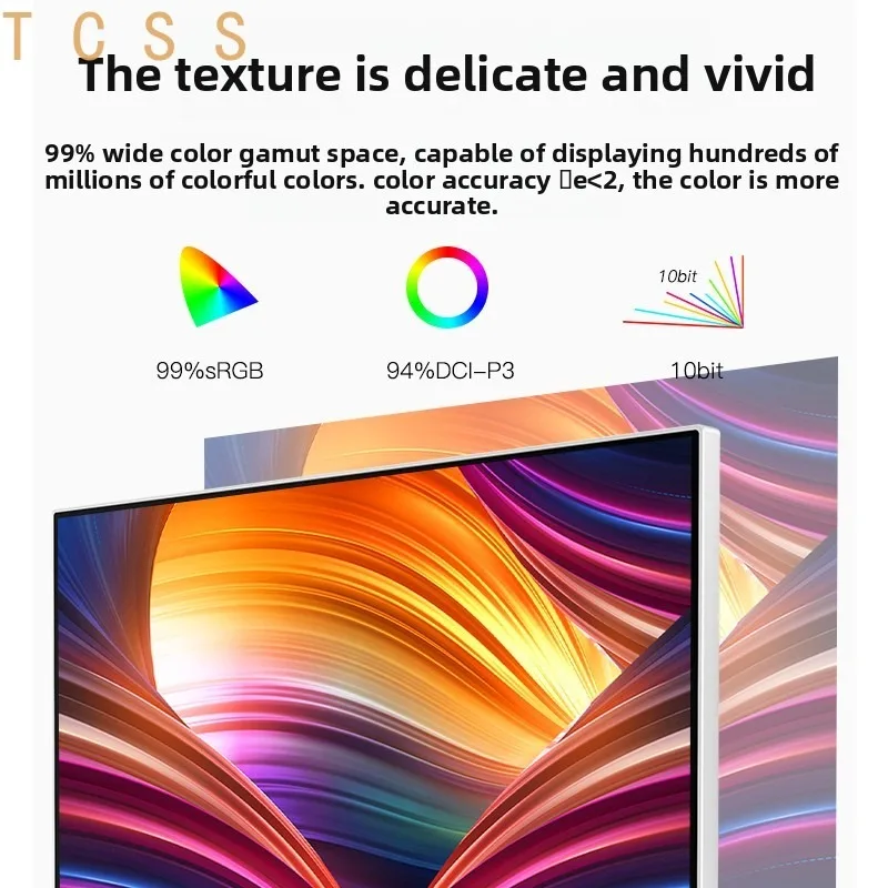 P27L 27 Inch 4K IPS Matte Monitor 60Hz, 100W USB-C External Display For Mac Graphic Design Workstation